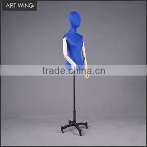 Adjustable Womens Female Linen Dress Form Torso Dressmaker Mannequin thumbnail-2