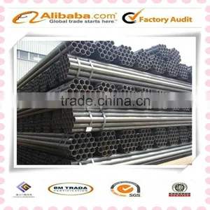 Round Pipe Square Tube Black Q295 Steel Pipe Hollow Section thumbnail-4