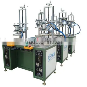 Semi Auto Cylinder Edge Curling Machine for Transparent Plastic thumbnail-1