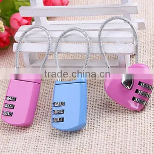 2015 New Products Combination Cable Safety Lock For Digital Lock thumbnail-2