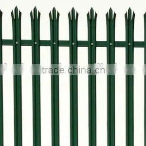 Steel Palisade Galvanized Fence thumbnail-5
