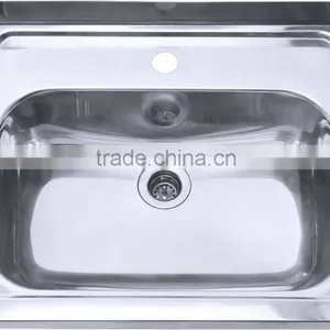 Wallmounted Laundry Stainless Steel Bathroom Sink thumbnail-2