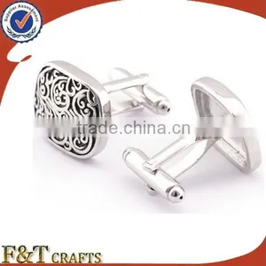 High Grade Silver Custom Cufflink thumbnail-1
