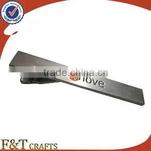 Fashion Plating Pearl Nickle Metal Tie Bar for Your Desgin thumbnail-3