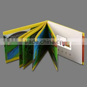 Hard Cover 4.3" Video Booklet , Video Brochure ,fairy Tales Book With Lcd Monitor thumbnail-3