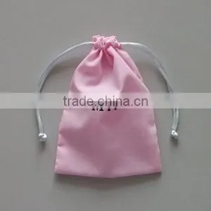 Custom Cotton Fabric Shoe Bags With Embroidery Logo thumbnail-4