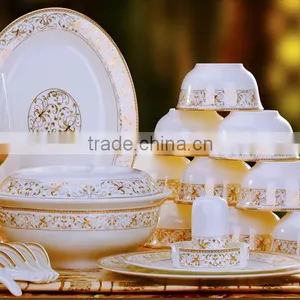 Ceramic Crockery Bone China Dinnerware 56 Piece thumbnail-1