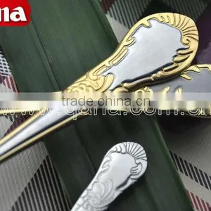 Gold Plated Hotlel Restaunt Cutlery TZ006 thumbnail-3