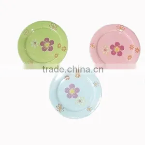 Ceramic Wholesale Dinner Plates With Flower Pattern thumbnail-1