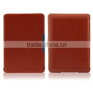 Factory Price 6inch Kindle Paper Leather Case thumbnail-2