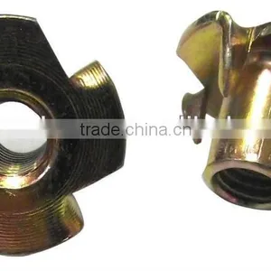 Steel Yellow Galvanised Tee Nuts thumbnail-1