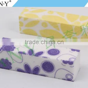 OEM Welcome Cheap Emery Sand Nail Buffer File Flower Style thumbnail-2