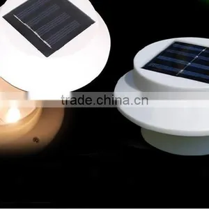 NEW Solar Powered Wall Pathway Lighting / Fence Gutter Outdoor Solar Garden Yard LED Light thumbnail-5