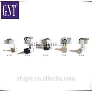 Excavator Cab Door Lock Core Series With Key thumbnail-1