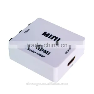 2015 Hot Factory Price MINI av to Hd up Scaler 1080P/720P,Top Quality Mini Composite AV To HD Video Converter thumbnail-2