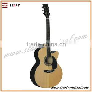 Cheap Top Quality New Design Wholesale Thin Acoustic Guitar thumbnail-1