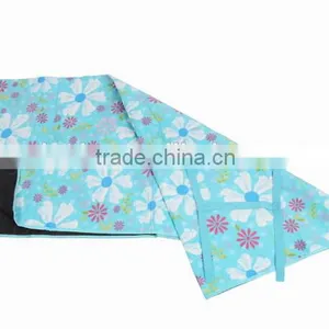 Cheap Custom Polyester Portable Waterproof Folding Polar Fleece Picnic Blanket thumbnail-2
