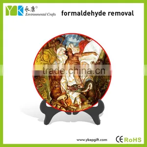 Hot Sale Innovative Plate Decorative Crafts With Europe Style Figurines Painting thumbnail-1