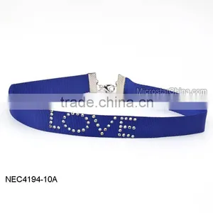 2016 Hotsale Adjustable Ribbon Necklace Wholesale thumbnail-1