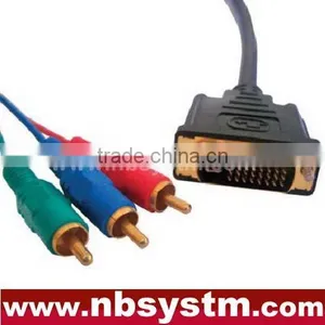 DVI to 3 RCA Cable thumbnail-1