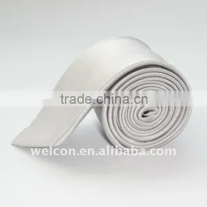 Fashion Plain Silk Necktie thumbnail-1
