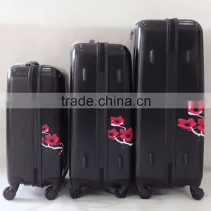 Beautiful Sakura Printed Designing Colorful Figures ABS+PC Trolley Luggage Case thumbnail-4