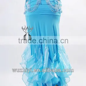 Fish Mermaid Belly Dance Costume Dresses Skirts Belly Dance Performance Costume QC1356 thumbnail-1
