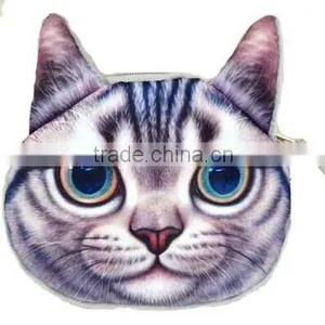 Eye-catching 3D Cute Lovely Children Coin Money Card Cat Zipper Purse thumbnail-5