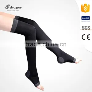 S-SHAPER Private Label Compression Overnight Leg Thigh Legging Socks With Open Toe thumbnail-1