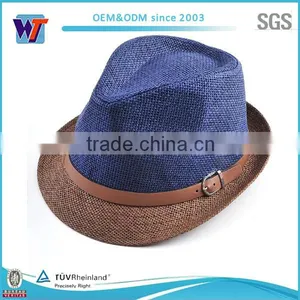 2016 Wholesale Summer Short Brim Panama Hat thumbnail-4