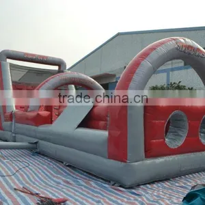 Hot Sale Giant Obstacle Commercial Inflatable Obstacle Course for Kids thumbnail-3