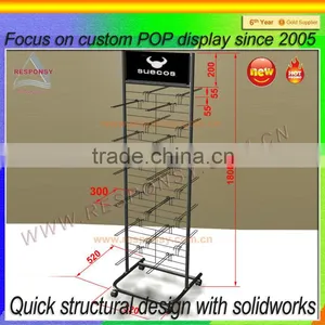 POP Small Sandal Rak Display for Slipper Display Rack thumbnail-4