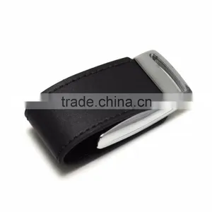 Christmas Promotion Leather Usb Flash Memory 500gb, Business Gift Leather Usb Flash Drive 500gb, Fashion Genuine Leather Stick thumbnail-3