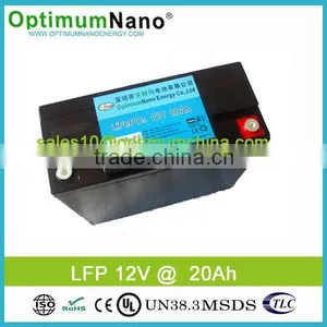 Optimumnano Long Life Lithium Battery 12v 20ah thumbnail-1