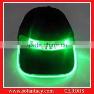 Led Baseball Cap With Built-in Led Light,promotional Led Baseball Cap thumbnail-2