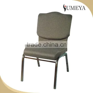 Stackable Church Chair Comfortable Design Fabric Church Pews for Sale thumbnail-1