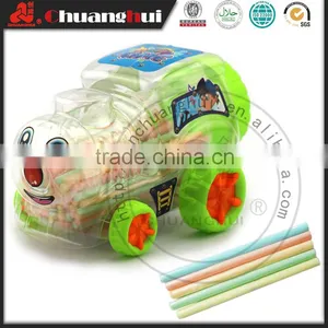 Cartoon Locomotive Jar With Candy / CC Stick Candy in Train Jar thumbnail-1