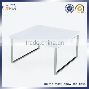 Living Room Furniture Style White MDF Coffee Table thumbnail-1
