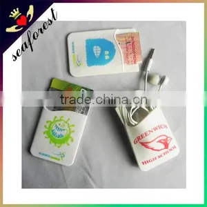 3M Sticker Silicone Card Pocket,silicon Adhesive Card Holder,silicone Smart Wallet for Promotion thumbnail-3