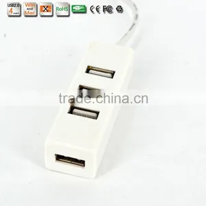 Wholesale Usb Por Hub, 4 Port 2.0 Usb Hub for PC and Laptop thumbnail-3