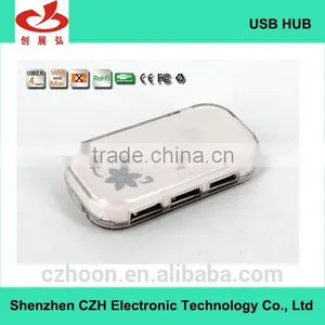 Colorful Usb Por Hub, Plastic Casing 4 Port Usb 2.0 Hub thumbnail-3