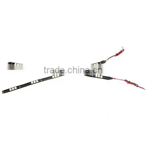 2Pcs 15 LED 5050 SMD Light Strip 12V for Car White thumbnail-5