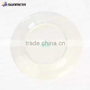 8'' Plate With Flower Trim Sublimation Blank Ceramic Plate -made in China thumbnail-4