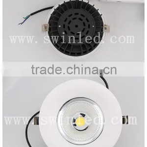 Supplier Diameter 200mm Cutting Size 180mm 50w Cob Led Downlight 4750lm thumbnail-2
