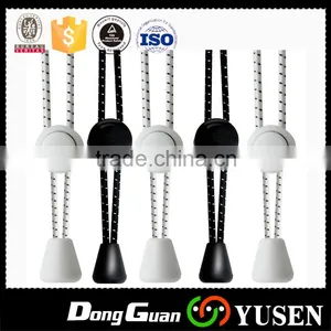 Fashionable Sports Safety Coloured 3mm Elastic Shoelace With Stopper no Tie Shoe Laces thumbnail-3