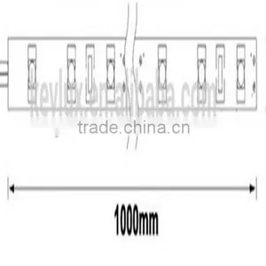 24Watts Non-Waterproof IP2 SMD2835 12mm Width Led Strip Rigid thumbnail-2