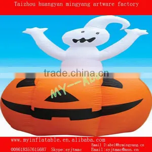 Happy Halloween Decoration Pumpkin Ghost thumbnail-1