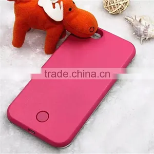 2016 Fashion Led Selfie Light Cover for Iphone 7 Case thumbnail-4