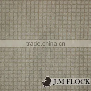 Nylon Textile and Fabric Design Printed Flock Fabric for Furniture Flock thumbnail-3