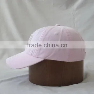 100% Cotton Girls' Washed Cap for Golf thumbnail-3
